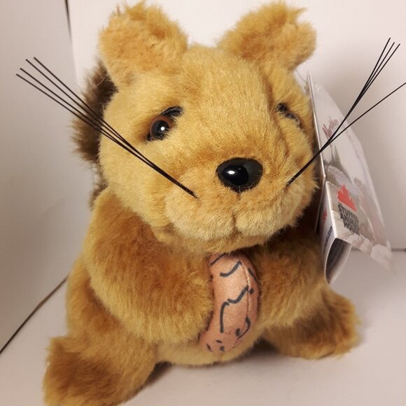 Cute Squirrel Plush Stuffed Animal House NWT - Picture 1 of 3
